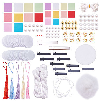 DIY Hair Accessories Kits, Colorful, 2.5~800mm