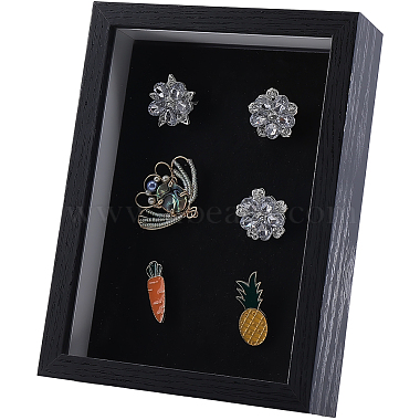 Rectangle Artificial Board Badge Display Frame Stands(DIY-WH20007-750B)-1