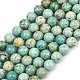 Natural Peruvian Turquoise(Jasper) Beads Strands(G-F836-A02-10mm)-2
