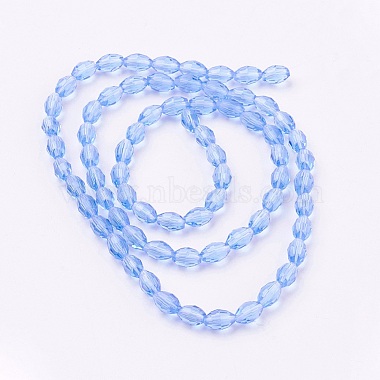 Glass Beads Strands(X-GC891Y-19)-2