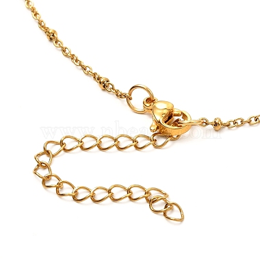 Starfish/Sea Stars & Natural Pearl Pendant Necklace for Teen Girl Women(NJEW-JN03717-01)-5