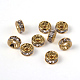 Brass Rhinestone Spacer Beads(RB-A014-Z6mm-01G-NF)-1