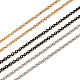 Yilisi 6m 3 couleurs placage sous vide 304 chaînes porte-câbles texturées en acier inoxydable(CHS-YS0001-04)-2