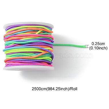 25M Segment Dyed Round Elastic Cord(EW-YW0001-13)-3