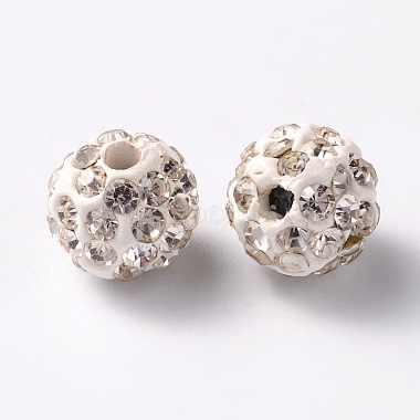 Perles de boule pavé disco (RB-A140-8mm-7)-2