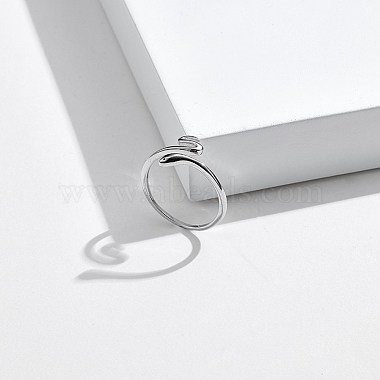 кольца-манжеты из серебра 925 пробы с родиевым покрытием 925(RJEW-BB56107)-3