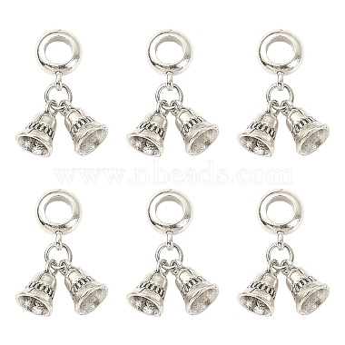 Bell Alloy Dangle Charms