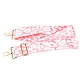 bandoulière de sac réglable en polyester à motif léopard(FIND-WH0070-33B)-1