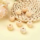 Unfinished Natural Wood European Beads(X-WOOD-T025-001-LF)-4