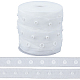 10 Yards 2-Row Plastic Snap Button Tape(FIND-OC0003-85B)-1