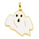 pendentifs en laiton émaillé sur le thème d'Halloween(KK-S401-05G-A)-1