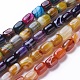 Natural Dyed Agate Beads Strands(G-G775-B-M)-1