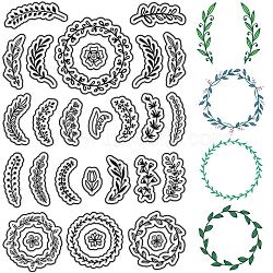 Custom PVC Plastic Clear Stamps, for DIY Scrapbooking, Photo Album Decorative, Cards Making, Stamp Sheets, Film Frame, Garland, 160x110x3mm(DIY-WH0439-0370)