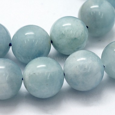 Natural Aquamarine Bead Strands(G-P371-23D)-3