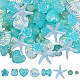 8 Styles Transparent & Opaque Resin Cabochons(RESI-SP0001-08)-1