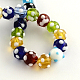 Handmade Lampwork Round Beads Strands(X-LAMP-R007-02)-2