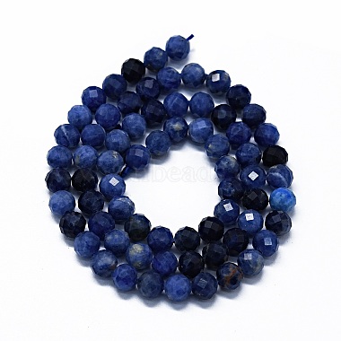 Natural Sodalite Beads Strands(G-G927-42)-2