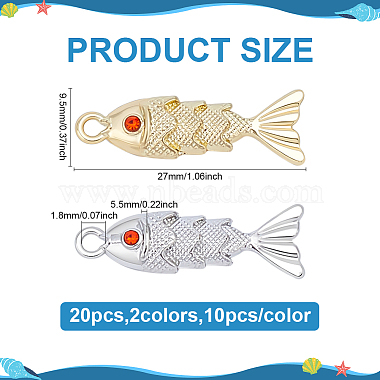 20Pcs 2 Colors Alloy Pendants(FIND-ME0002-67)-2