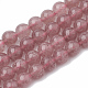 Natural Strawberry Quartz Beads Strands(G-S295-15-8mm)-1