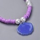 Eco-Friendly Handmade Polymer Clay Heishi Beads Kids Stretch Bracelets(BJEW-JB04345)-4