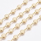 Chaînes de perles en laiton manuels(CHC-I028-01G)-2