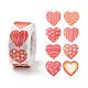 Valentine's Day Heart Paper Stickers(X-DIY-I107-02C)-1