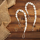 décorations suspendues de rideau de perles de bois naturel rond(AJEW-WH0237-04)-3