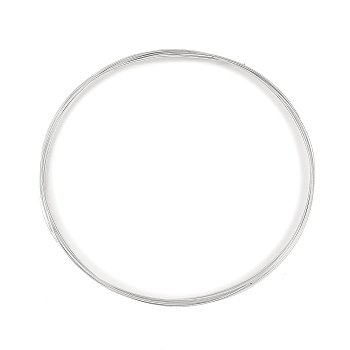 925 Sterling Silver Wire, Round, Silver, 0.9mm