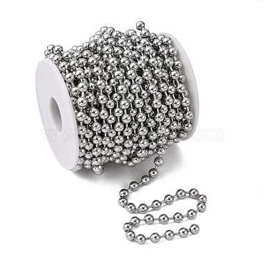 304 Stainless Steel Ball Chains(CHS-A002B-6.0mm)-4