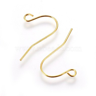Golden Iron Earring Hooks