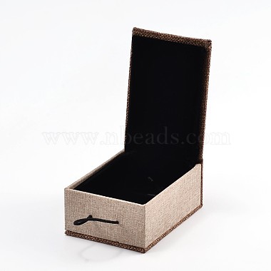 Boîtes à pendentif en bois rectangle(X-OBOX-N013-03)-3