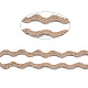 Braided Burlap Wave Ribbon(OCOR-TAC0009-04)-1