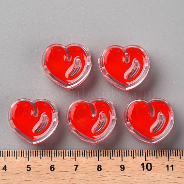 Perles acryliques émail transparent(X-TACR-S155-004F)-4