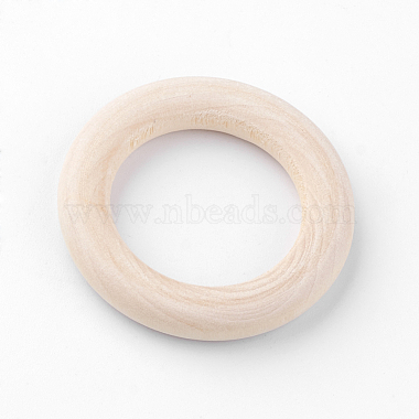 Unfinished Wood Linking Rings(WOOD-Q024-12)-3