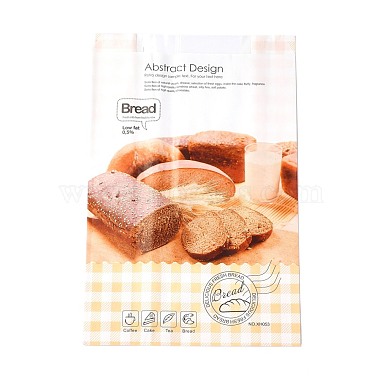 Rectangle avec des sacs à pâtisserie en papier à motif de pain(CARB-K0001-01I)-2