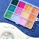 4800Pcs 12 Colors 8/0 Transparent Glass Seed Beads(SEED-YW0002-02)-5