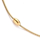 304 Stainless Steel Round Snake Chain Necklaces(STAS-G244-84G)-3