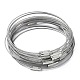 cordons de bracelet en fil d'acier(TWIR-YW0001-02A)-1
