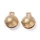 Brass Bell Pendants(KKB-A003-27mm)-1