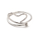201 Stainless Steel Wrapped Fing Rings for Women(STAS-K247-03P)-1