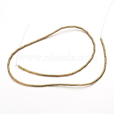 Electroplate Non-magnetic Synthetic Hematite Bead Strands(G-F300-37B-03)-2