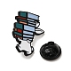 Rabbit with Books Enamel Pins(JEWB-S025-06A)-3