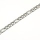 Модные ожерелья 304 из нержавеющей стали Figaro цепи для мужчин(STAS-A028-N016P)-2