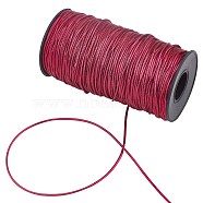 Golden Silk Elastic Thread, with Latex Thread & Plastic Spool, Purple, 1.5mm, 100m/roll(EW-WH0003-10B-01)