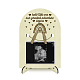 Arch Shape Wood Announcement Picture Frame Stand(DJEW-WH0070-002)-1