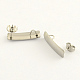 304 Stainless Steel Rectangle Stud Earring Findings(X-STAS-R063-40)-1