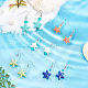 SUNNYCLUE DIY Starfish Shape Dangle Earring Making Kits(DIY-SC0012-42P)-3