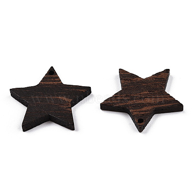 Natural Wenge Wood Pendants(WOOD-T023-80)-3