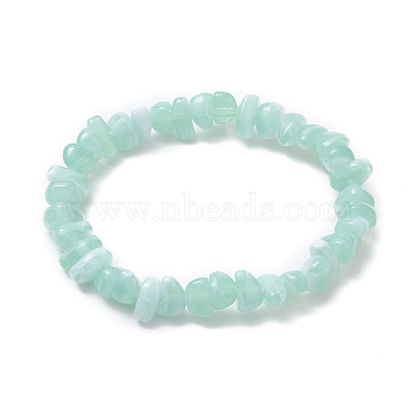 3pcs 3 bracelets extensibles en perles de puces acryliques de couleur pour enfants(BJEW-JB09388)-2