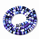 Handmade Polymer Clay Beads Strands(CLAY-N008-010-H48)-3